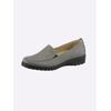 Slipper CASUAL LOOKS, Damen, Gr. 36, grau (hellgrau), Glattleder, modisch, Schuhe