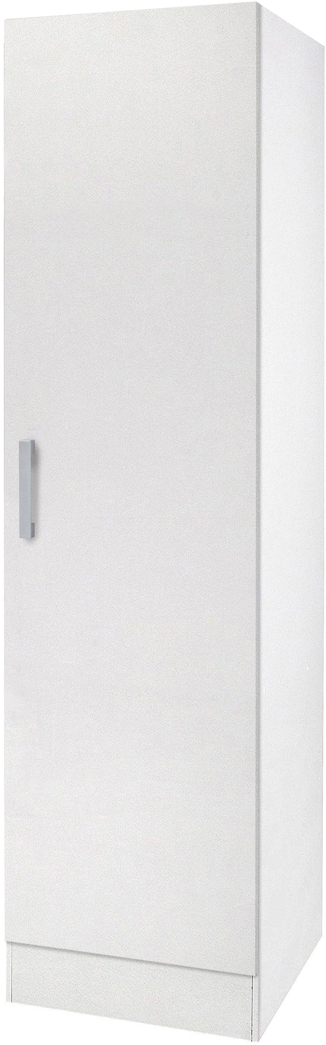 Vorratsschrank KOCHSTATION "KS-Toronto", weiß, B:50cm H:200cm T:60cm, Spanplatte, Schränke, Vorratsschrank, Breite 50 cm, mit 8 Einlegeböden