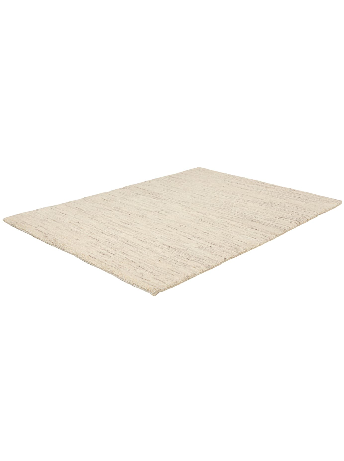 Teppich HEINE HOME Gr. 1, beige (natur, grau), B:70cm H:25mm L:140cm, Schurwolle, Wolle, Teppiche Image