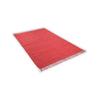 Teppich HEINE HOME Gr. 7, rot, B:70cm H:5mm L:250cm, Baumwolle, Teppiche