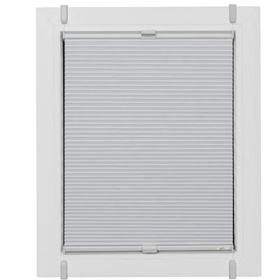Plissee SUNLINES, bunt (weiß, silberfarben), B:52cm H:65cm, Obermaterial: 100% Polyester, Plissees, verspannt mit Simply-Fix Klemmträger, Wabenplissee Image