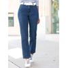 Bequeme Jeans CASUAL LOOKS, Damen, Gr. 22, Kurzgrößen, blau (blau, stone, washed), 78% Baumwolle, 20% Polyester, 2% Elasthan, unifarben, lang, Jeans