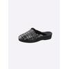 Hausschuh CASUAL LOOKS, Damen, Gr. 36, schwarz (schwarz, gestreift), Textil, modisch, Schuhe