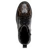 Stiefelette JANA, Damen, Gr. 38, schwarz (schwarz, gemustert), Textil, feminin, Schuhe