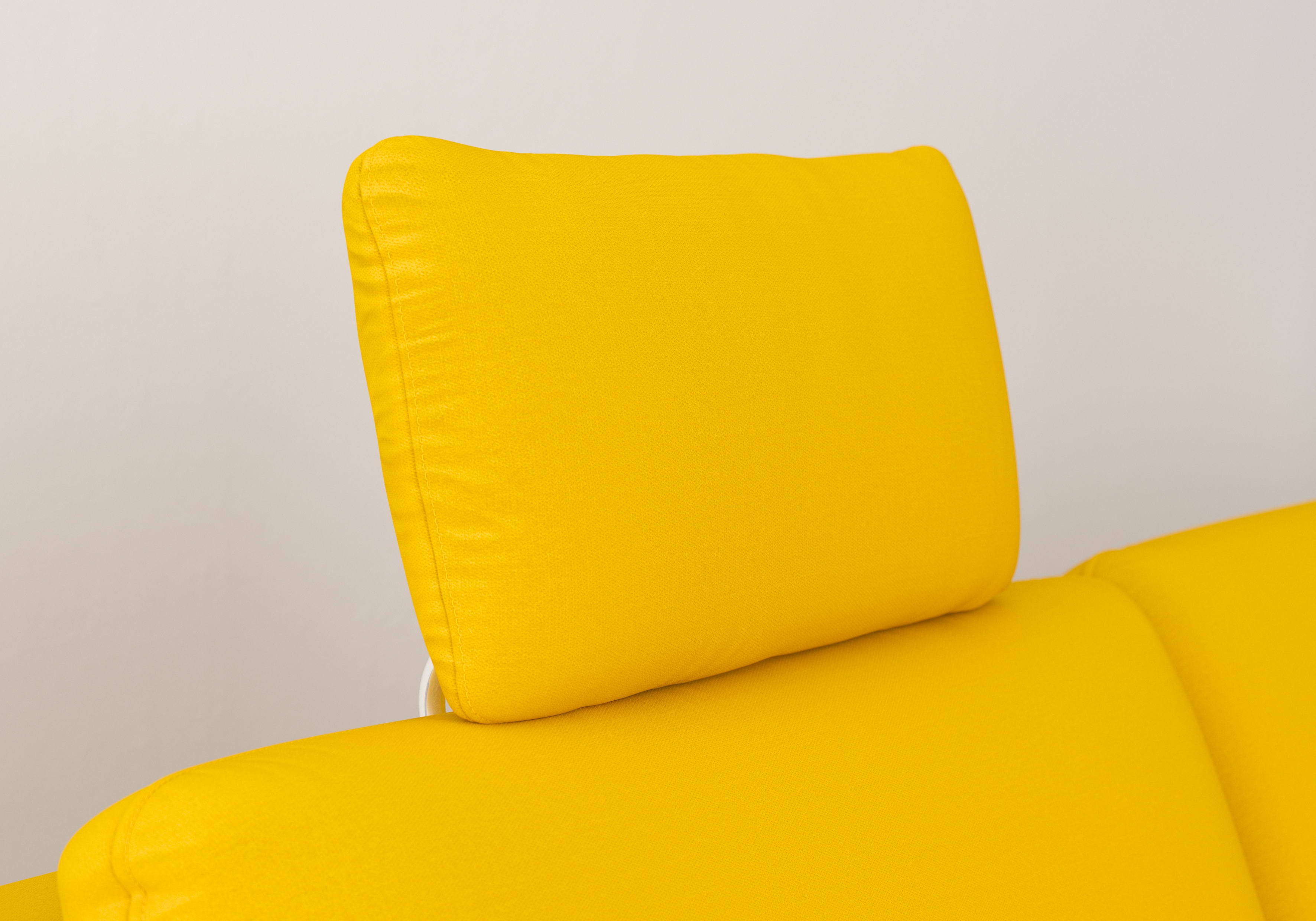 Kopfstütze SIT & MORE "Cinturo", gelb (mustard), B:50cm H:25cm T:12cm, Polsterauflagen, im 2-er Set Image