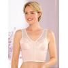 Lang-BH MMTC, Damen, Gr. 95, Cup B, beige (elfenbein), 55% Polyamid, 20% Elasthan, 15% Baumwolle, 10% Polyester, BHs