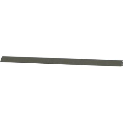 Abschlussleiste KOCHSTATION "KS-Scafa", schwarz (stahl dunkel), 400cm, Kunststoff, Wandabschlussleisten, in verschiedenen Breiten, Stärke 3,1 cm Image