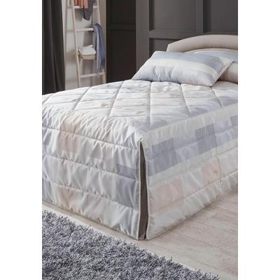 Tagesdecke, beige, B:297cm L:250cm, Polyester, WESTFALIA SCHLAFKOMFORT, Tagesdecken Image