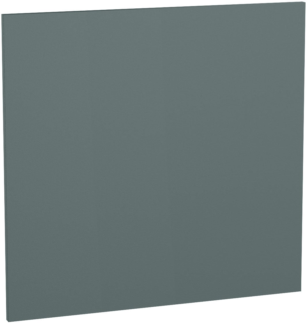 Vorsatztür KOCHSTATION "KS-Bern2", grün (steingrün), B:59,6cm H:57,2cm T:1,6cm, Vorsatztüren, Breite 60 cm Image