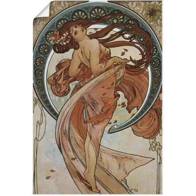 Wandbild ARTLAND "Vier Künste: Der Tanz. 1898.", orange (farbe bild(er): orange), B:40cm H:60cm, Bilder, als Alubild, Outdoorbild, Poster in verschied. Größen Image