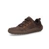 Sneaker DOCKERS BY GERLI, Herren, Gr. 41, braun, Nubuklederimitat, unifarben mit Farbeinsatz, casual, Schuhe, Barfußschuh, Komfortschuh mit Polsterung