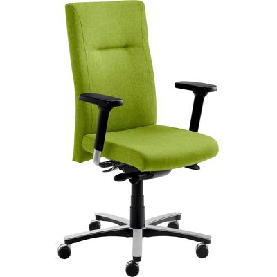 Bürostuhl MAYER SITZMÖBEL, grün (kiwigrün, alu), B:71cm H:119cm T:62cm, Stühle, "myNEW VISION XXL" Image