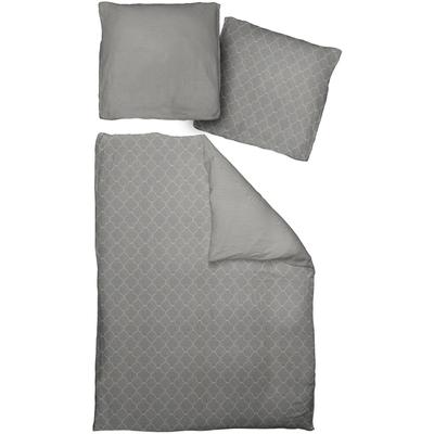 Wendebettwäsche ADAM "Indian Cortezada", grau, B/L: 155cm x 200cm, , Renforcé, B/L: 80cm x 80cm, Renforcu00e9, Obermaterial: 100% Baumwolle, Bettwäsche, mit Ornamenten Image