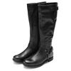 Stiefel ARA "LIVERPOOL", Damen, Gr. 8,5 (42,5), schwarz, Glattleder, Schuhe, mit Blockabsatz und Komfortweite: G
