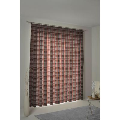 Vorhang WIRTH "Laufenberg" Gr. 5, orange (terrakotta), B:132cm H:245cm, Jacquard, Baumwolle, Polyester, Gardinen Image