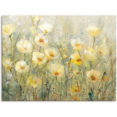 Wandbild ARTLAND "Sommer in voller Blüte I", gelb (farbe bild(er): gelb), B:40cm H:30cm, Bilder, als Alubild, Outdoorbild, Leinwandbild, Poster, Wandaufkleber Image