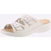 Pantolette CLASSIC, Damen, Gr. 37, weiß, Glattleder, Schuhe