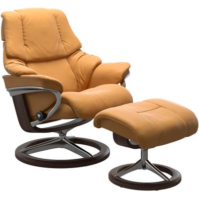 Relaxsessel STRESSLESS "Reno", gelb (honey paloma), B:83cm H:100cm T:76cm, Sessel Image