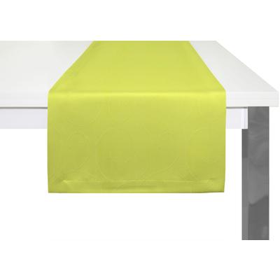 Tischläufer WIRTH "Neufahrn" Gr. 1, grün, B:40cm L:150cm, Kunstfaser, Tischdecken Image