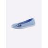 Ballerina CASUAL LOOKS, Damen, Gr. 38, blau (himmelblau), Textil, modisch, Schuhe