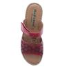 Pantolette REFLEXAN, Damen, Gr. 38, rot (kirsche), Glattleder, sportlich, Schuhe