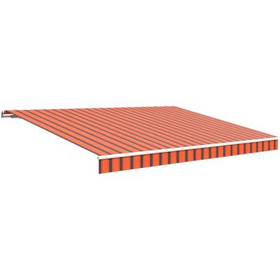 Gelenkarmmarkise WISMAR "Classic", orange (orange, braun), B:500cm H:25cm, Polyacryl, Markisen Image