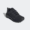 Wanderschuh ADIDAS TERREX "TERREX SKYCHASER AX5", Gr. 41, core schwarz, core schwarz, semi flash aqua, Synthetik, Textil, sportlich, Schuhe