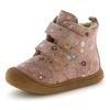 Lauflernschuh NATURINO "Bubble Wide", Kinder, Gr. 26, rosa blumen, Veloursleder, geblümt, casual, Schuhe, Klettstiefel mit Wollfutter, Größenschablone zum Download