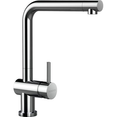 Küchenarmatur SCHOCK "Epos W", silber (chrom), B:21,2cm H:31,5cm Ø:5,1cm, Messing, Armaturen Image