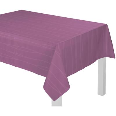 Tischdecke WIRTH "LANGWASSER" Gr. 5, lila, B:130cm L:220cm, Kunstfaser, Tischdecken Image