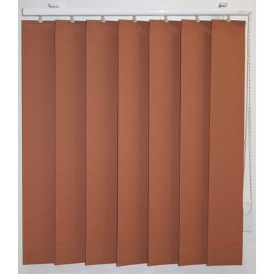 Lamellenvorhang SUNLINES "Montana", orange (terra), B:120cm H:280cm, Jalousien, Wunschmaß Image