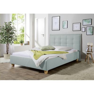 Polsterbett MAINTAL "Retlaw", bunt (aqua, petrol), B:158cm H:105cm L:213cm, Betten, Bettseiten zerlegt, ohne Bettkasten Image