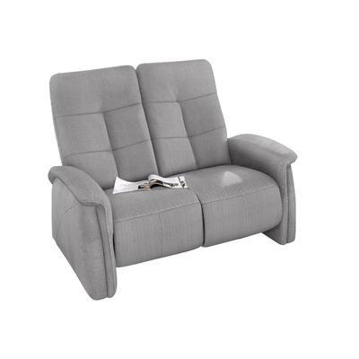 Sofa EXXPO - SOFA FASHION "Tivoli, Kinosofa, bequem und komfortabel durch die Relaxfunktion", silber, Luxus-Microfaser, Relaxfunktion, Sofas, 2-Sitzer-Sofa, (2-sitzig), schmale Armlehnen Image