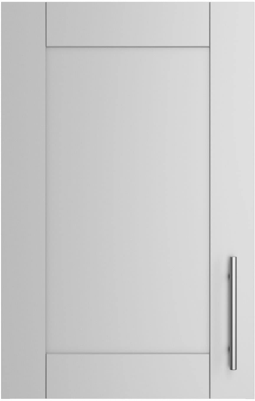 Hängeschrank KOCHSTATION "KS-Ahus", grau (hellgrau matt, hellgrau), B:45 H:70,4 T:34,9, Schränke, Breite 45 cm Image