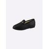 Hausschuh CASUAL LOOKS, Damen, Gr. 36, schwarz, Lederimitat, Basic, Schuhe