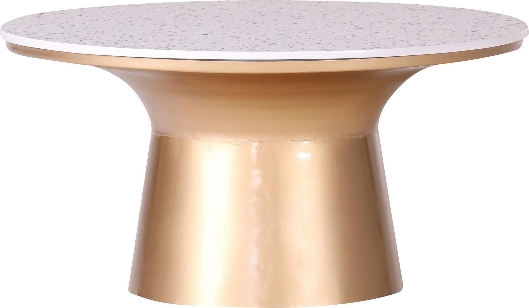 Ablagetisch LEONIQUE, gold (gold weiß), Tische