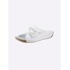 Pantolette ANDREA CONTI, Damen, Gr. 42, weiß, Glattleder, modisch, Schuhe