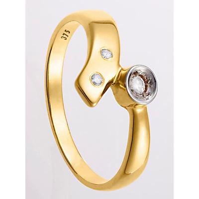 Fingerring LADY Gr. 19, gold (gelbgold 375), Fingerringe, Damen, 19, Metall-Gold, Metall, Gold Image
