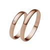 Trauring FIRETTI "Schmuck Geschenk Gold 375 Hochzeit Ehering "LIEBE"" Gr. 50, rosa (roségoldfarben), Fingerringe, 50, 0,005 ct SI = kleine Einschlüsse mit Brillant, Roségold 585, 3,0mm, Rosu00e9gold 585, Made in Germany, wahlweise mit oder ohne...