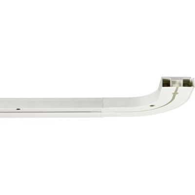 Gardinenschiene GARESA "Kunststoffschiene CREDO", weiß, L:150cm, Kunststoff, Gardinenstangen, Kunststoffschiene 3-läufig seitlich mit Rundbögen, Deckenmontage Image
