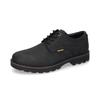 Schnürschuh CAMEL ACTIVE, Herren, Gr. 45, schwarz, Leder, Basic, Schuhe, Trachtenschuh, Freizeitschuh mit gepolsterter Innensohle