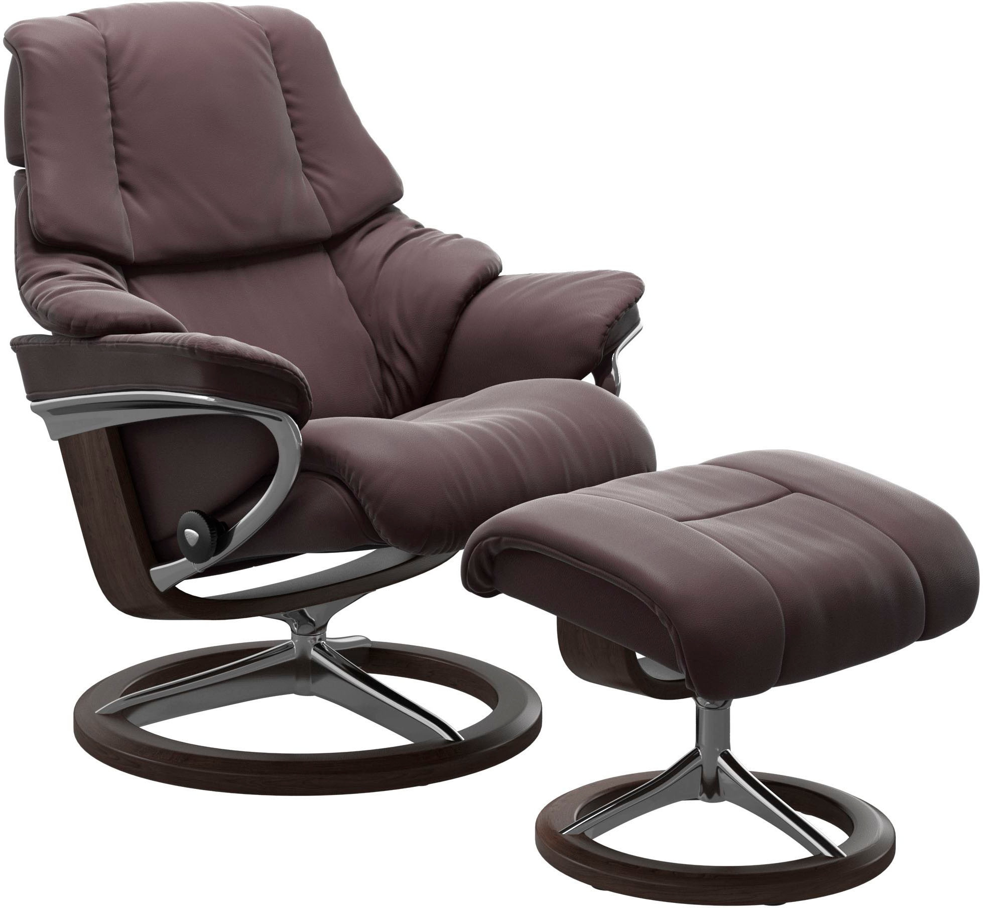Relaxsessel STRESSLESS "Reno", rot (bordeaux paloma), B:79cm H:99cm T:75cm, Sessel, Relaxsessel