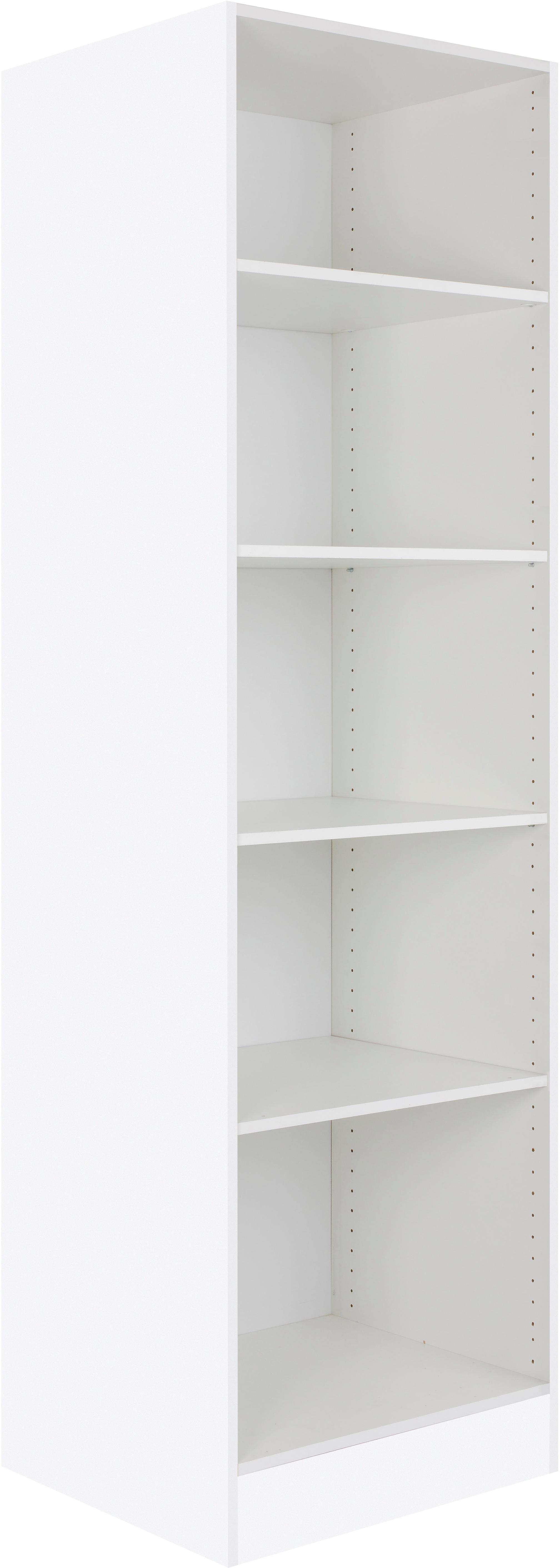 Regal OPTIFIT "Elm", weiß, B:60cm H:206,8cm T:55,5cm, Regale, Breite 60 cm