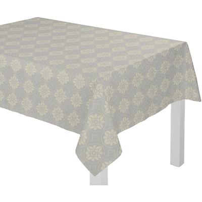 Tischdecke ADAM "Romantic Puligny Light" Gr. 8, grau (hellgrau), B:145cm L:220cm, Baumwolle, Tischdecken Image