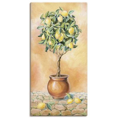 Wandbild ARTLAND "Zitronenbaum I", bunt (farbe bild(er): naturfarben), B:30cm H:60cm, Bilder, als Alubild, Outdoorbild, Leinwandbild in verschied. Größen Image