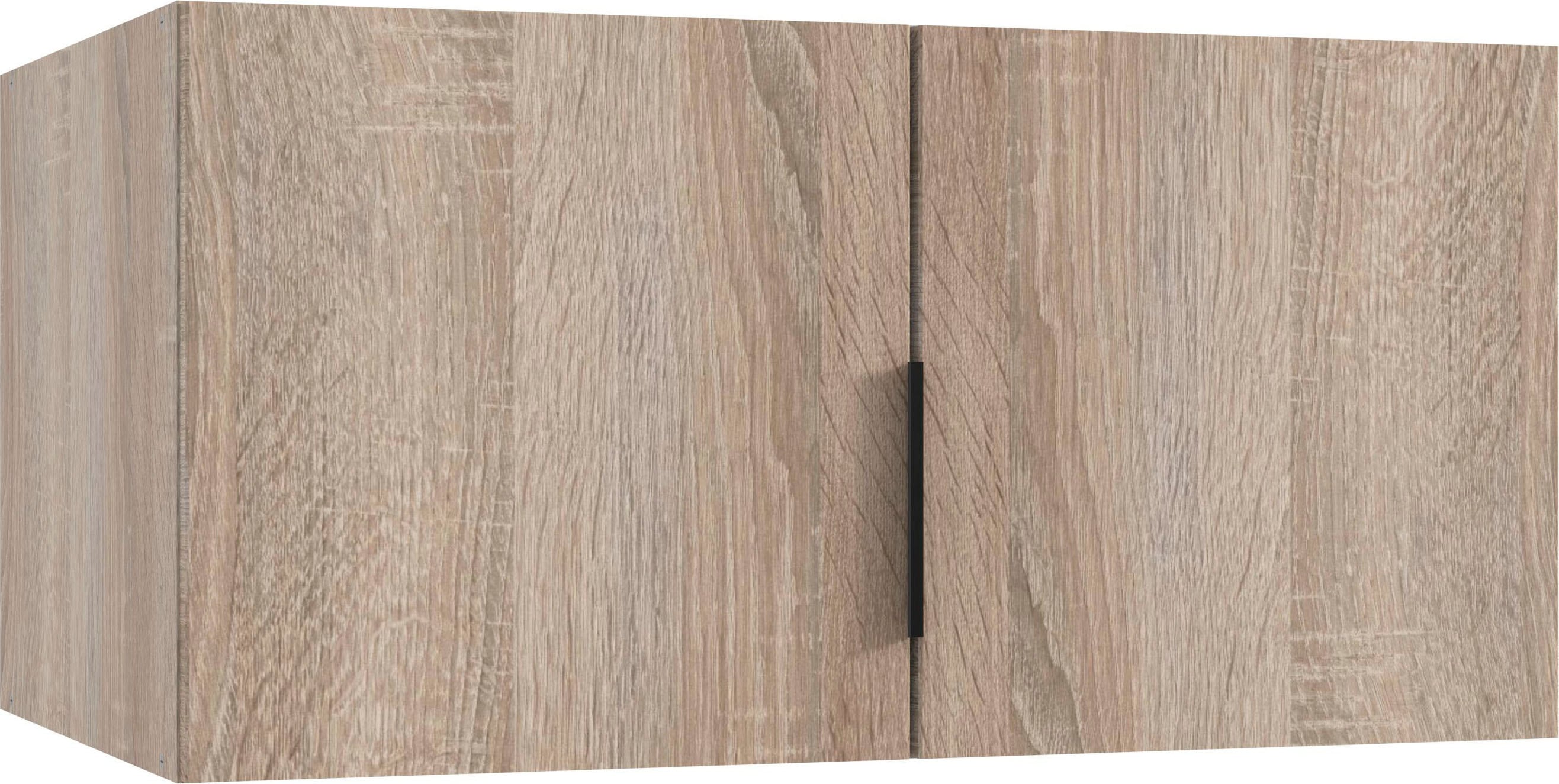 Schrankaufsatz WIMEX "Modena", braun (eiche sägerau nachbildung), B:80cm H:40cm T:54cm, Spanplatte, Möbelaufsätze, Schrankaufsatz, Aufsatzschrank