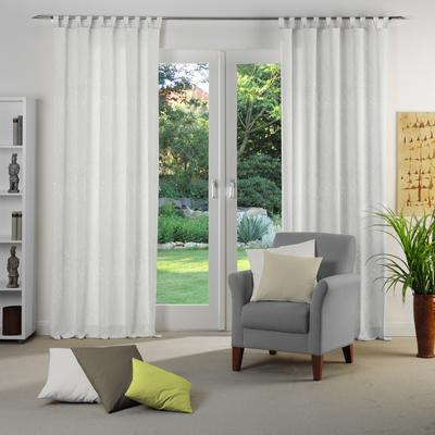Vorhang WIRTH "Lahnstein" Gr. 4, beige (natur), B:132cm H:245cm, Polyester, Gardinen Image