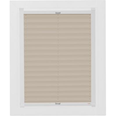 Dachfensterplissee SUNLINES "Young Style Energy Saving", beige (sand, weiß), B:49cm H:99,50cm, Obermaterial: 100% Polyester, Plissees, mit Energiespareffekt, mit Führungsschienen Image
