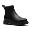 Chelseaboots CLARKS "Orinoco 3 Lane", Damen, Gr. 40, schwarz, Leder, elegant, Schuhe, Boots, Stiefelette mit Lederinnensohle