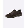 Schnürschuh CASUAL LOOKS, Damen, Gr. 42, braun (schoko), Veloursleder, sportlich, Schuhe